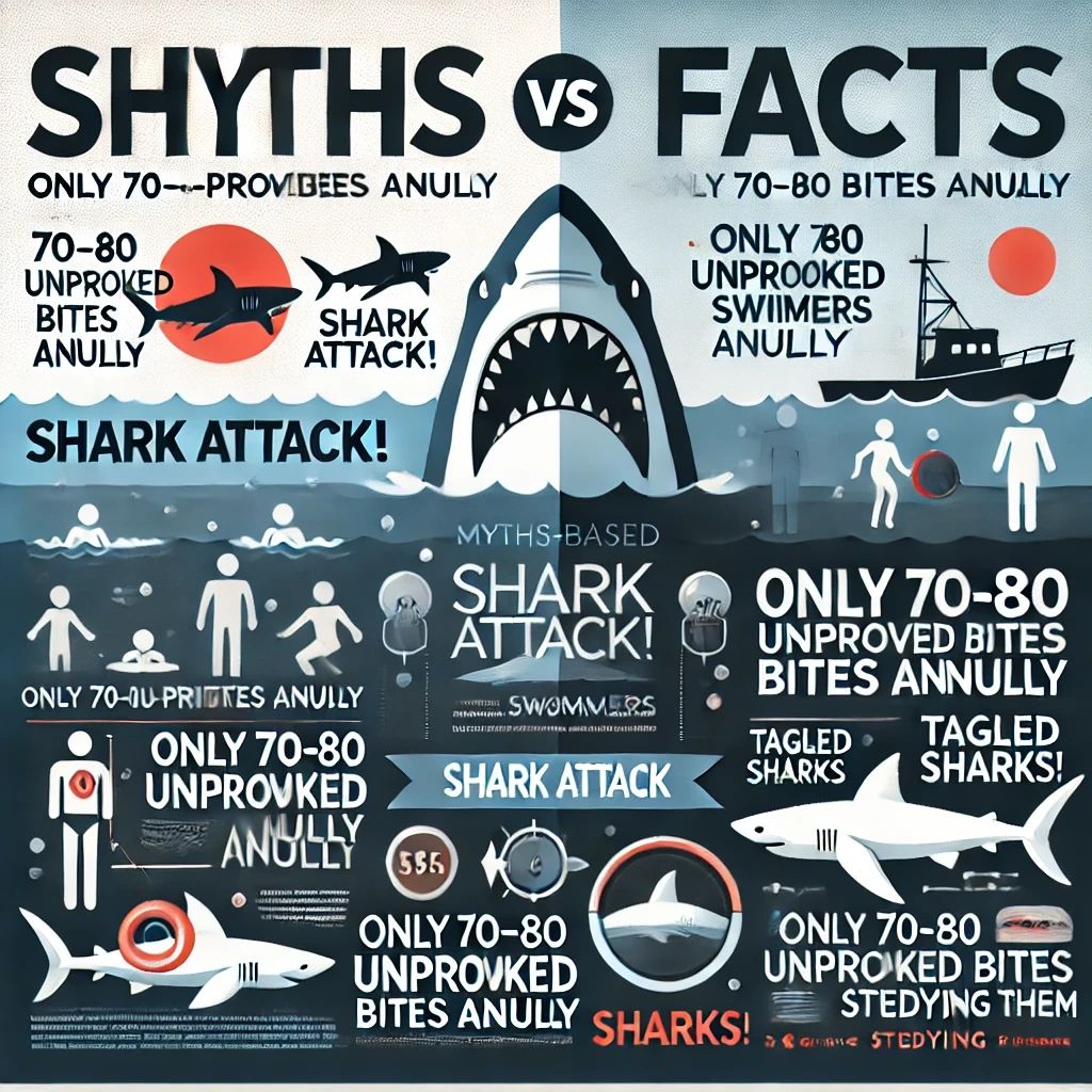 Discover the truth about shark attacks, common myths, and how human-shark interactions actually work. Replace fear with facts.