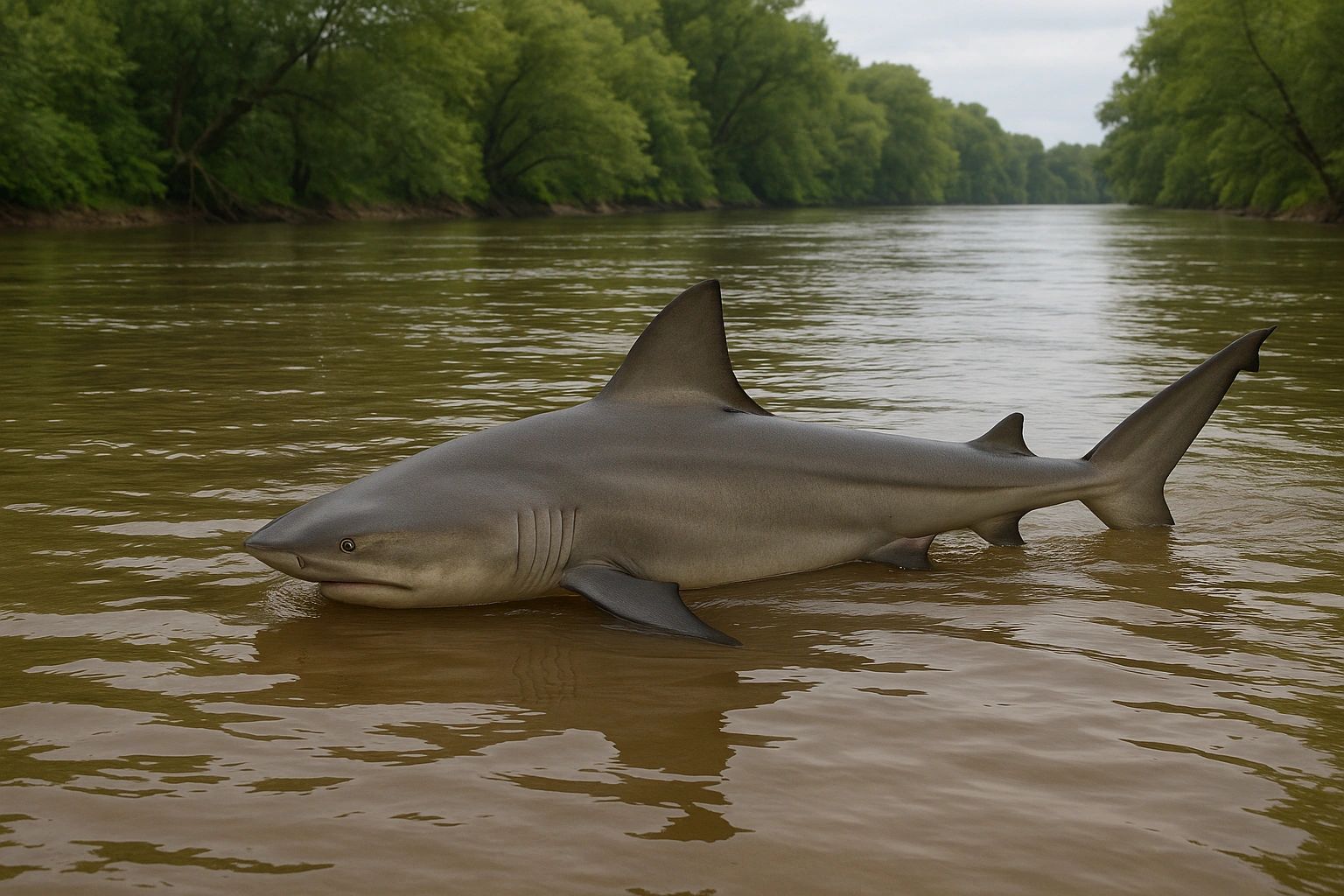 Sharks In Fresh Water Rivers