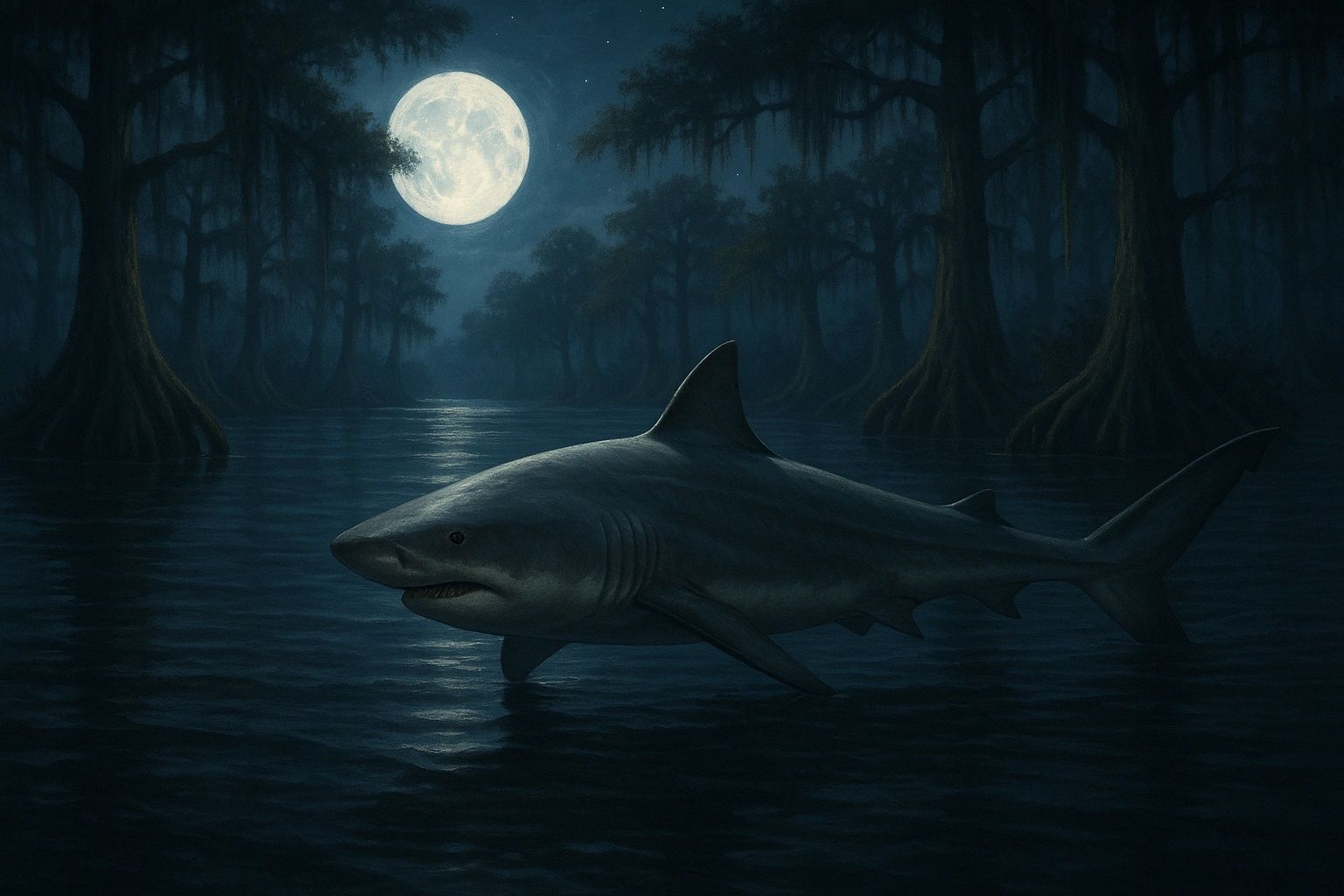 Sharks Moving Inland