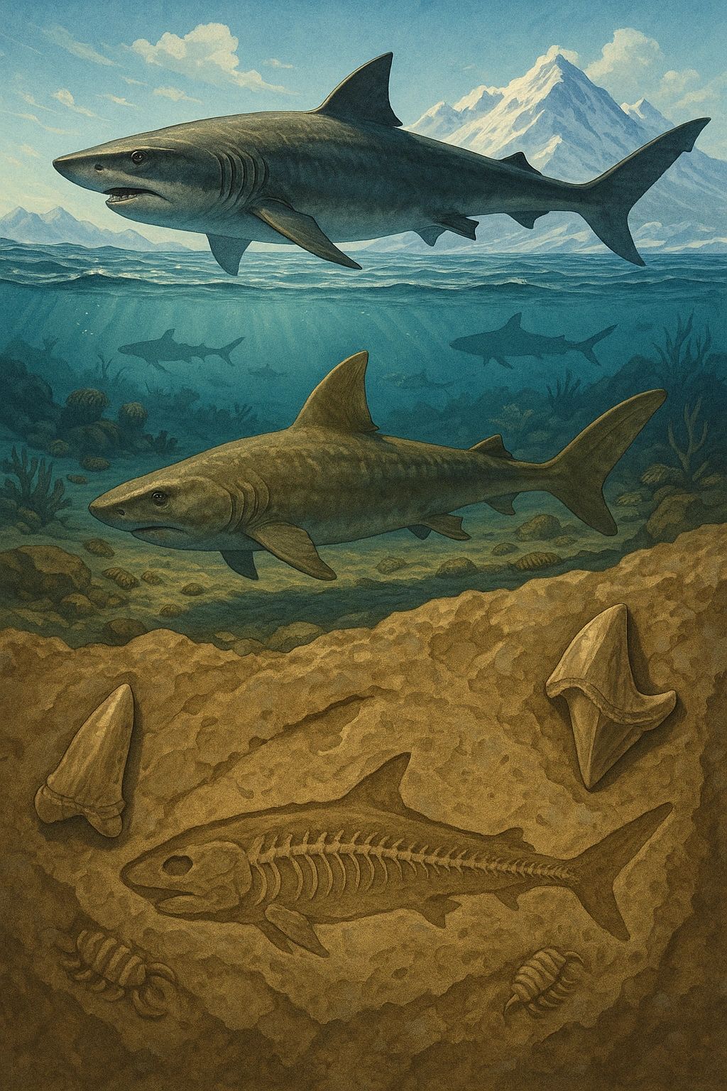 Prehistoric Sharks: How Ancient Fossils Have Helped the Sharks of Today