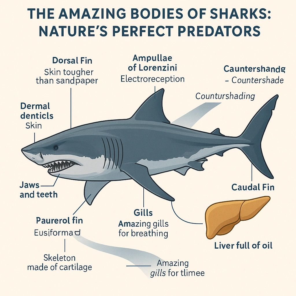 Amazing Bodies of Sharks
