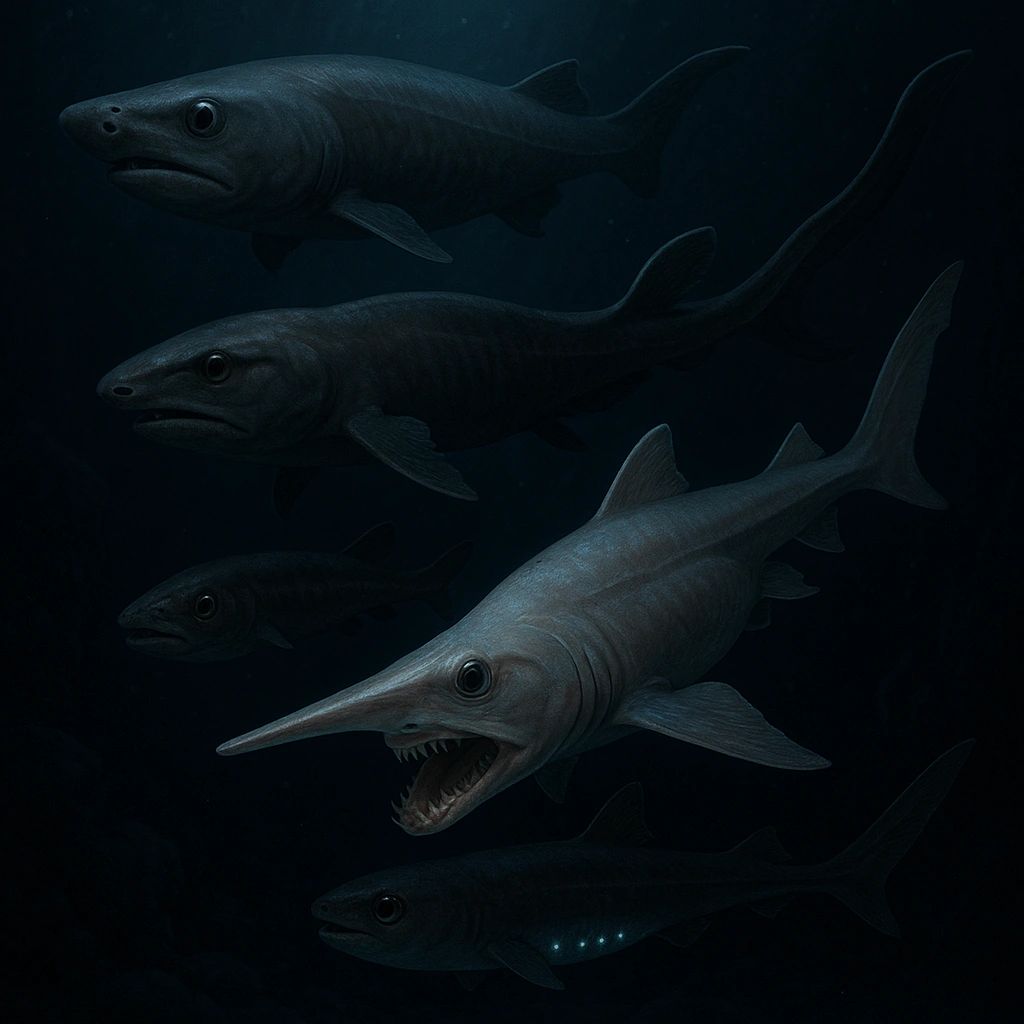Alien Sharks of the Deep